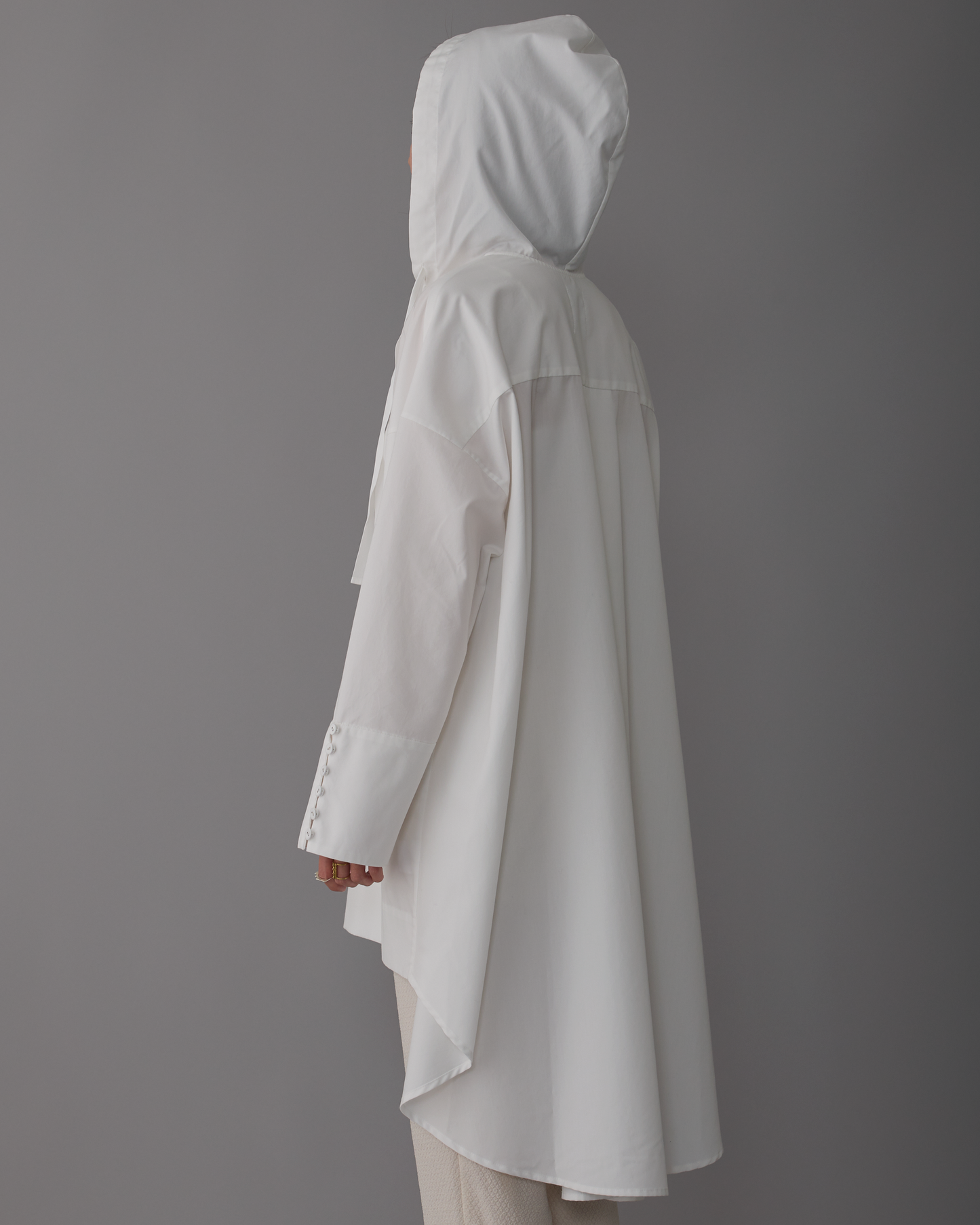 foodie blouse long White