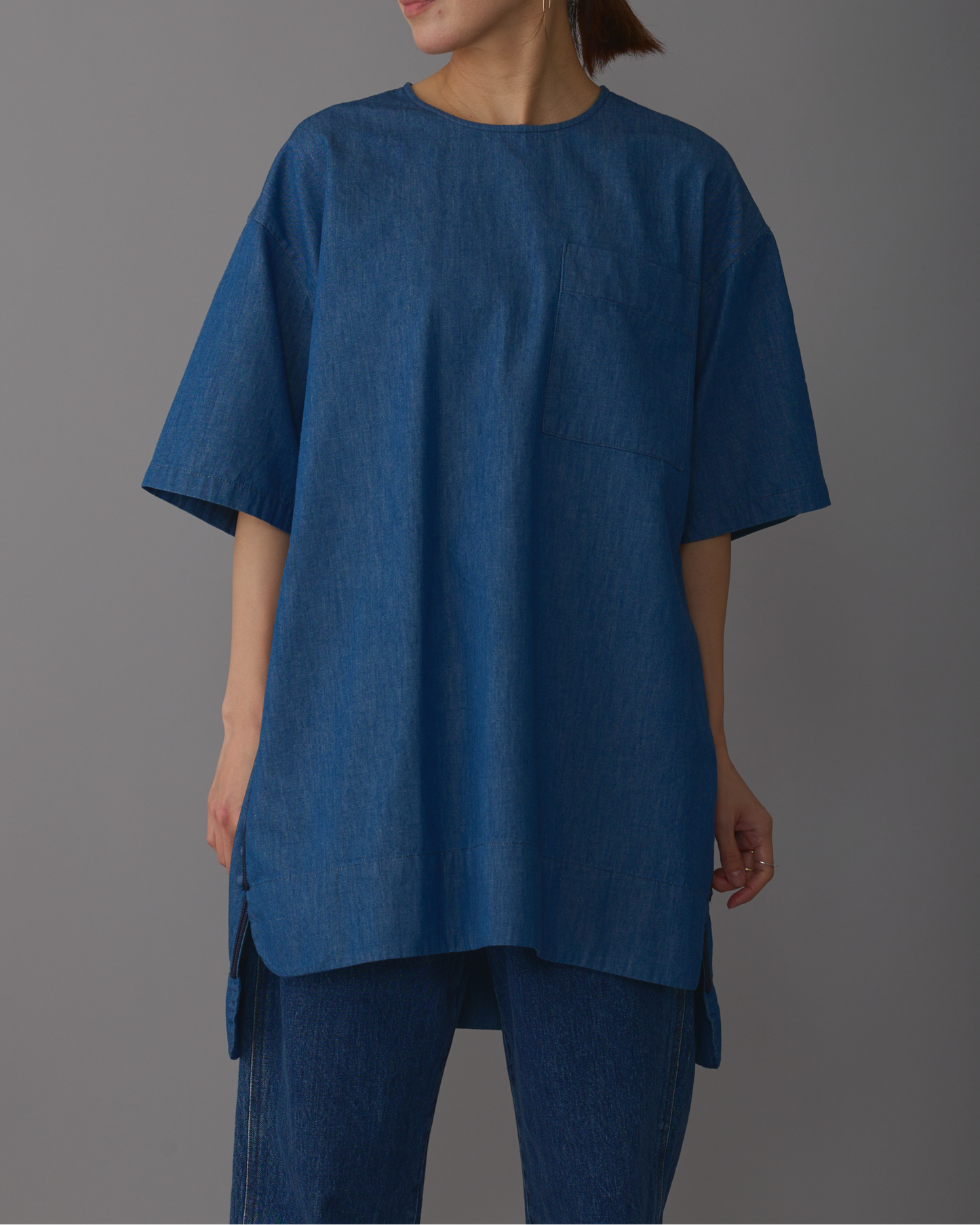 T blouse denim