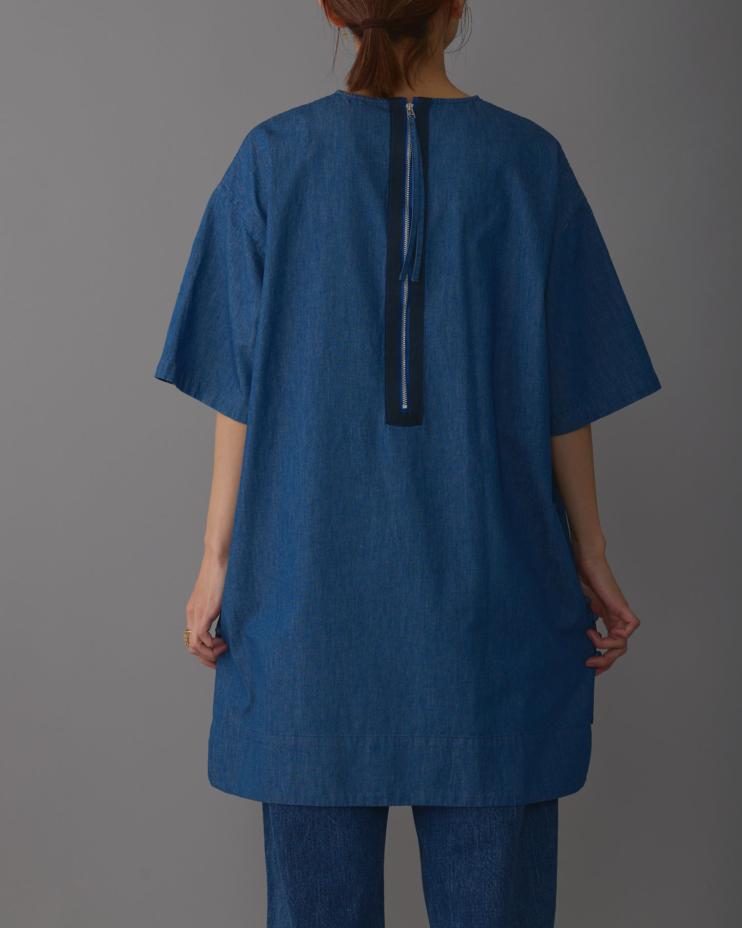 T blouse denim