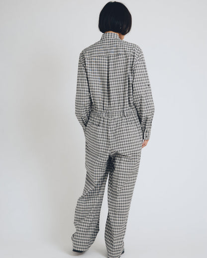 tucked jumpsuit
