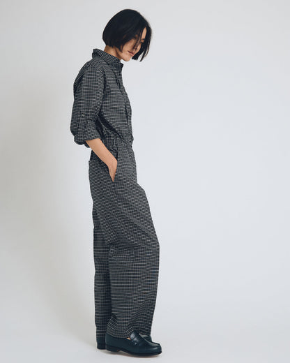 tucked jumpsuit
