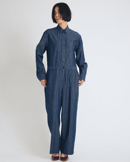 tucked jumpsuit