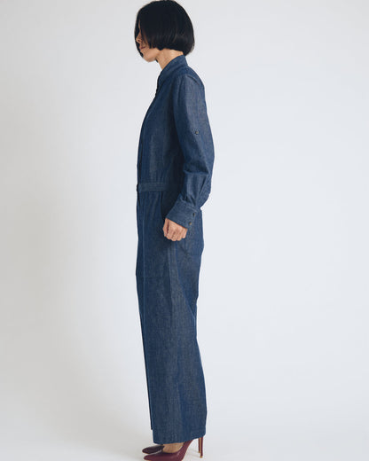 tucked jumpsuit
