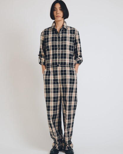 tucked jumpsuit