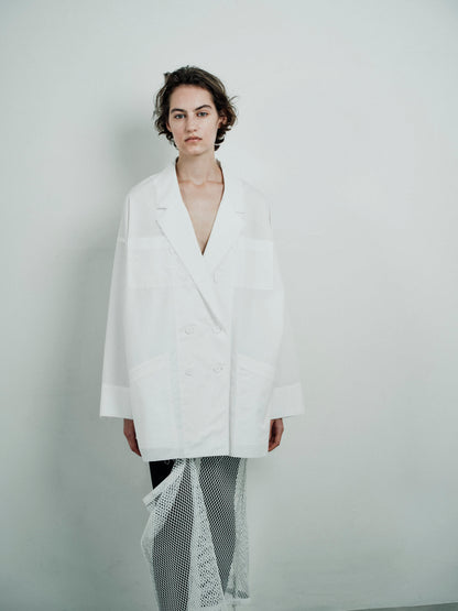 cut off  shirt jacket