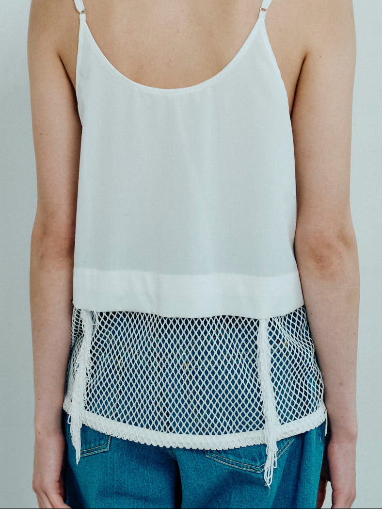 mesh camisole short