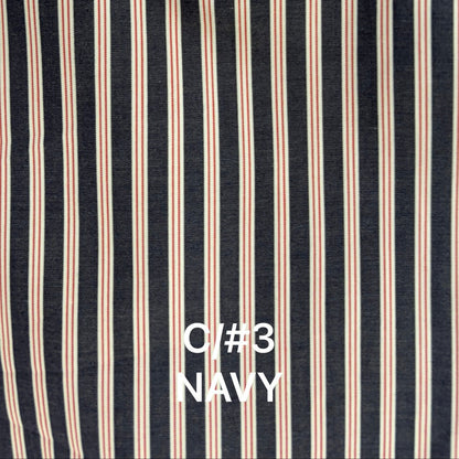 striped huge long shirt