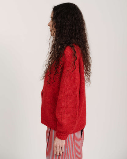 handmade mohair knit