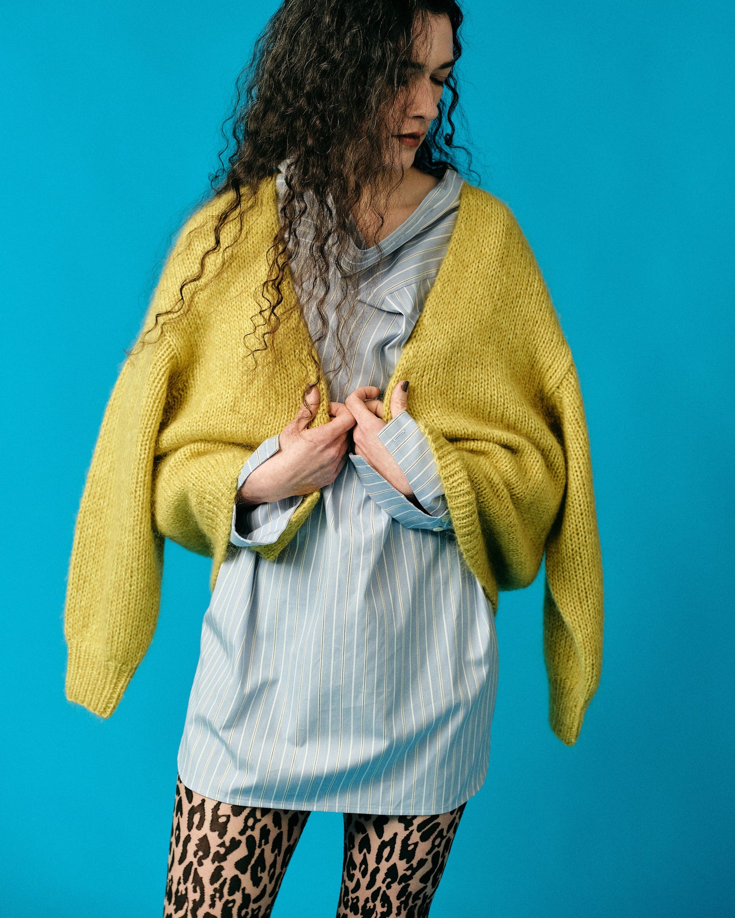 handmade mohair knit