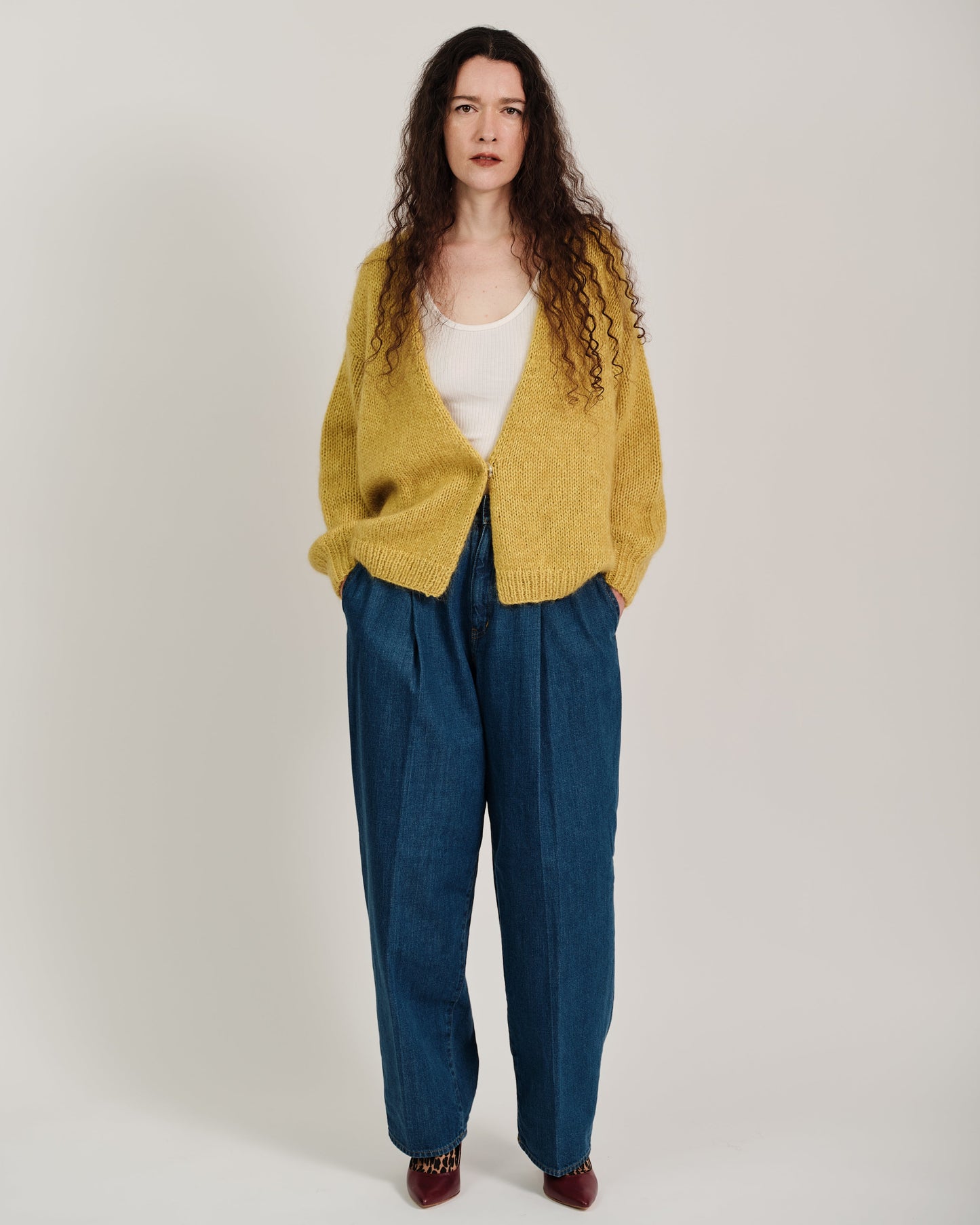 handmade mohair knit