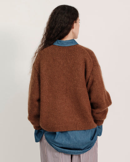 handmade mohair knit