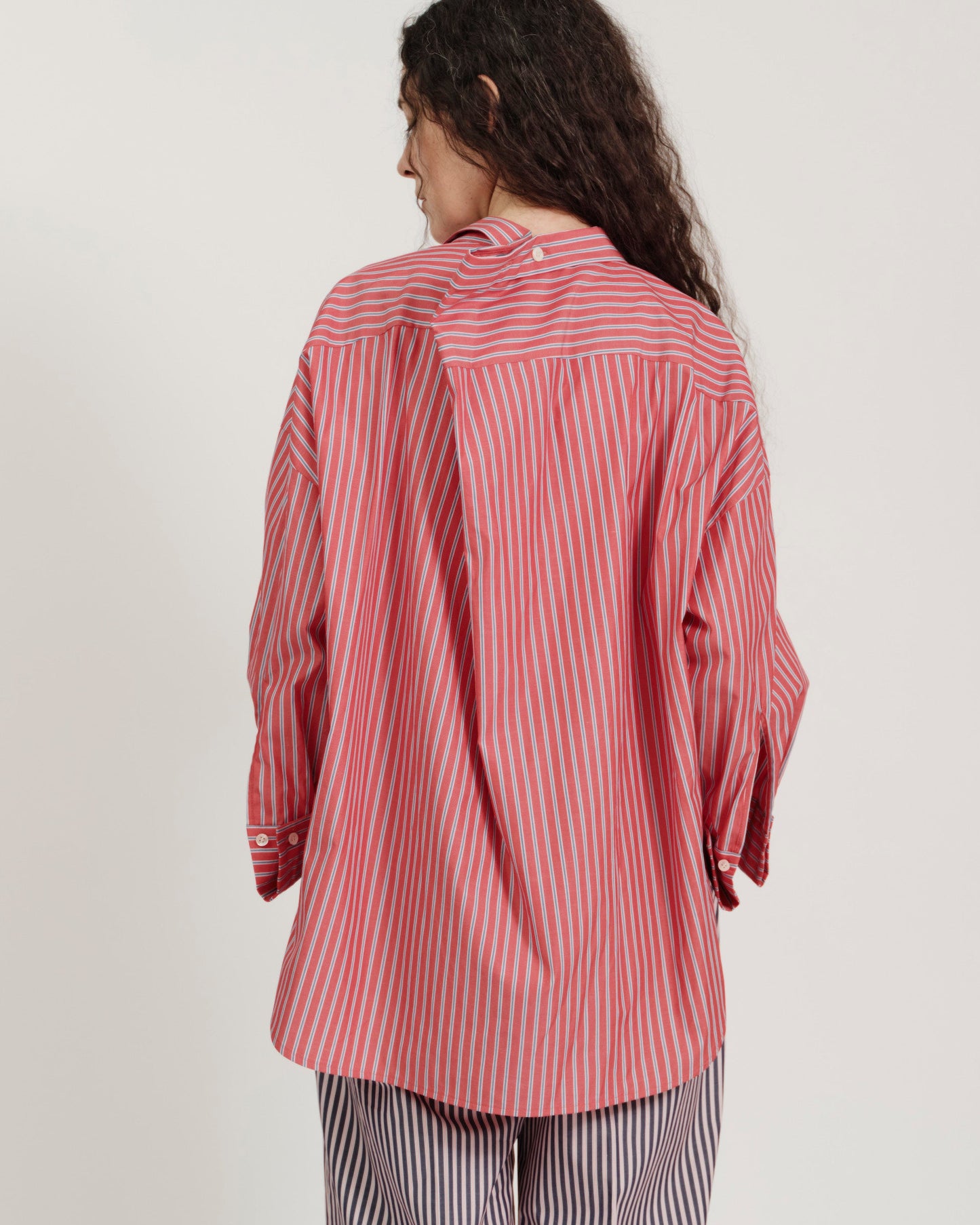 striped deformed shirt