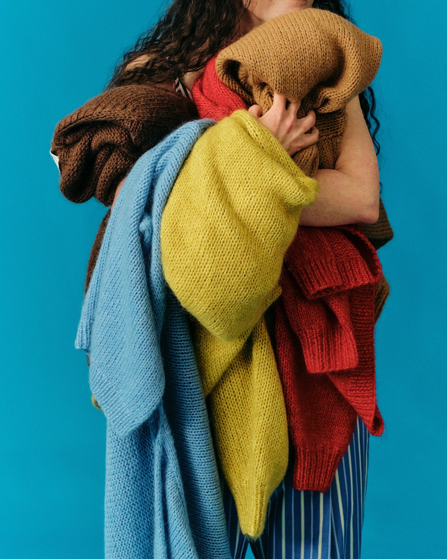 handmade mohair knit