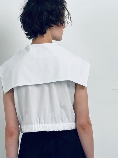 sailor collar top