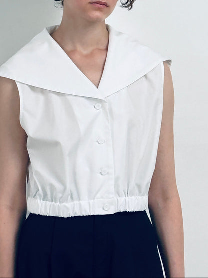 sailor collar top