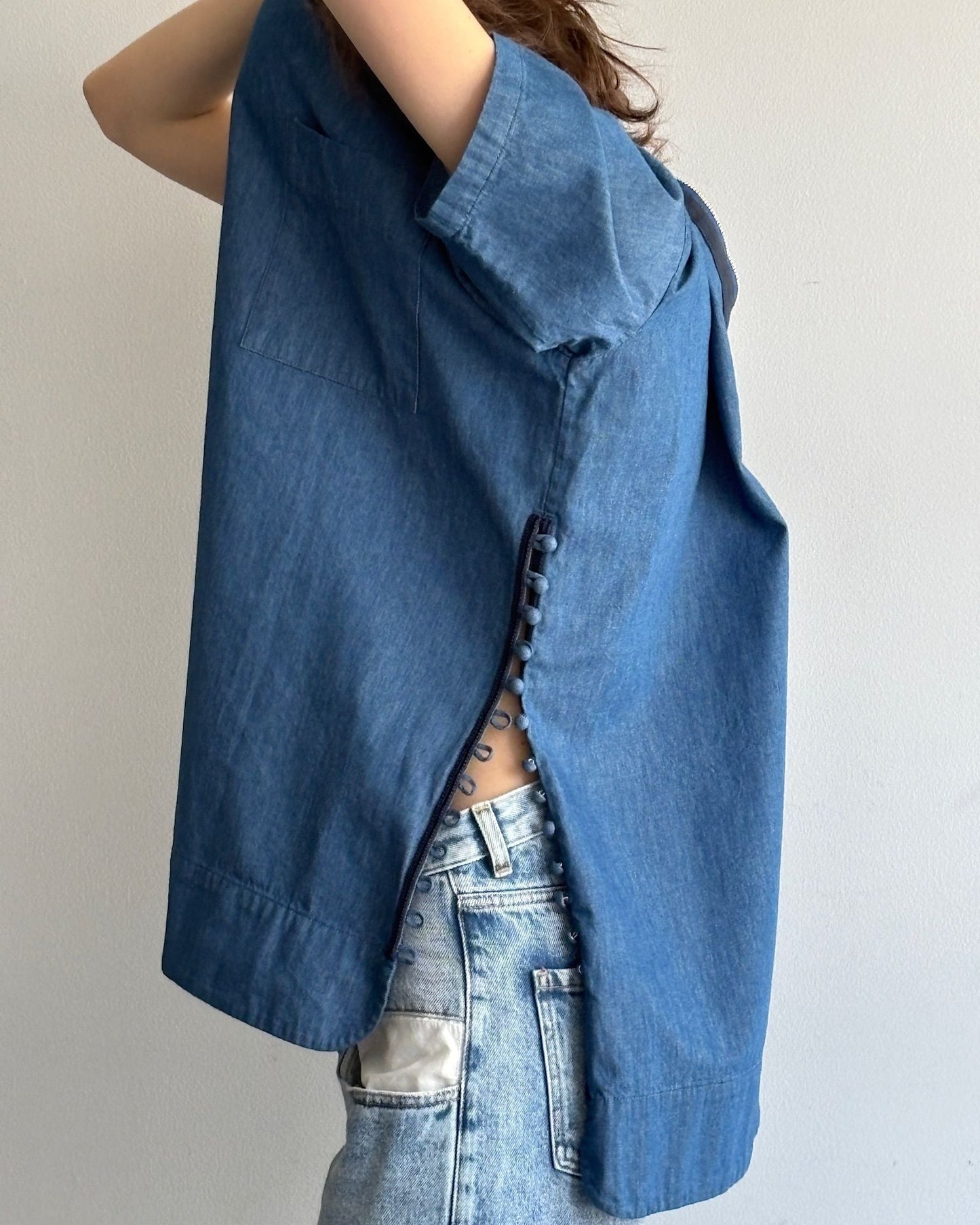 T blouse denim